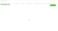 Desktop Screenshot of nicopure.com